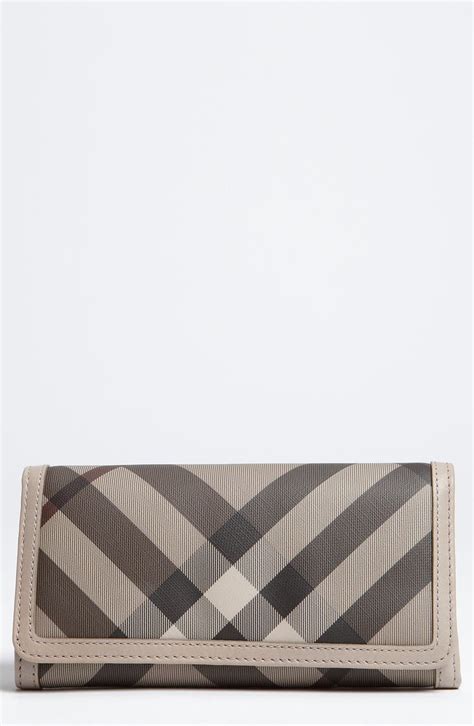 burberry smoked check wallet|Burberry small wallet.